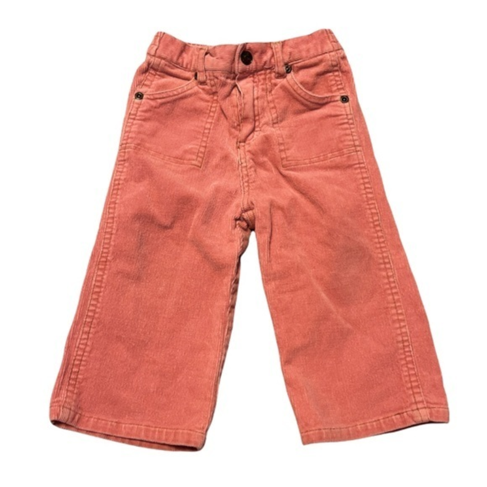 The Children’s Place 18 mo retro pink cargo pocket corduroy wide leg pants